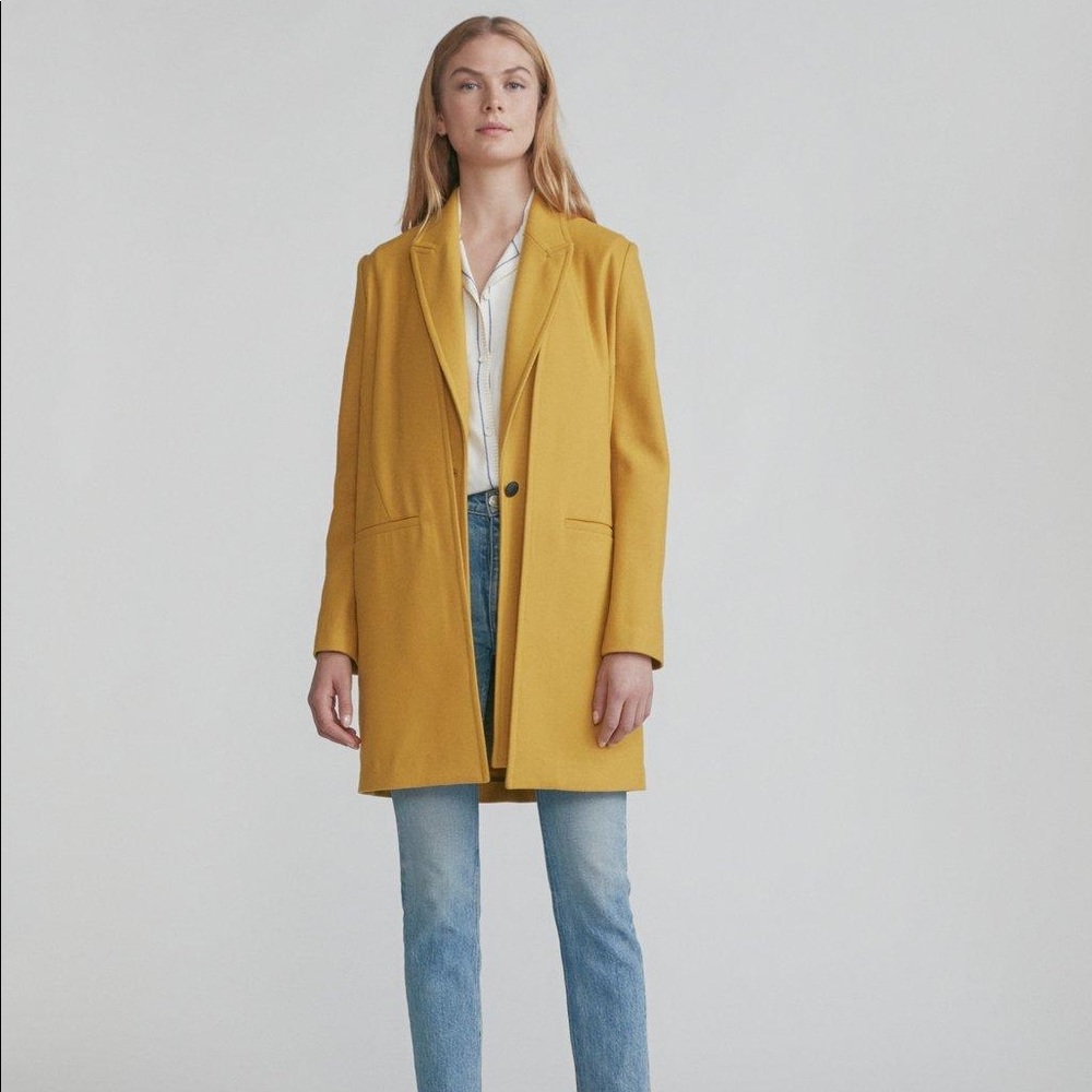NWT rag & bone Kaye convertible wool coat Sz 4